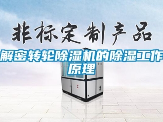 行業(yè)新聞解密轉(zhuǎn)輪除濕機的除濕工作原理