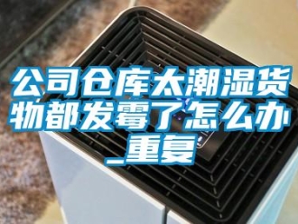 企業新聞公司倉庫太潮濕貨物都發霉了怎么辦_重復
