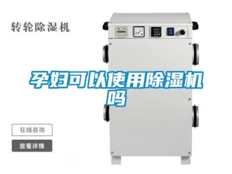 行業(yè)新聞孕婦可以使用除濕機嗎