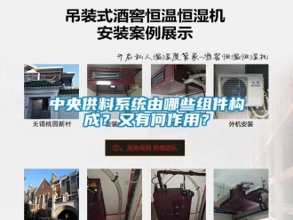 知識百科中央供料系統由哪些組件構成？又有何作用？