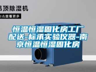 知識百科恒溫恒濕固化房工廠配送-標承實驗儀器-南京恒溫恒濕固化房