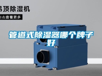 行業新聞管道式除濕器哪個牌子好