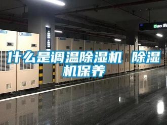 行業新聞什么是調溫除濕機 除濕機保養