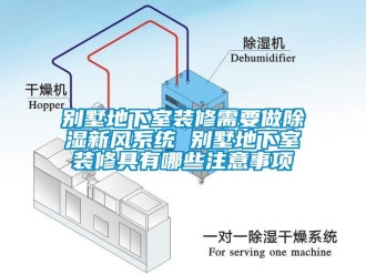 企業(yè)新聞別墅地下室裝修需要做除濕新風系統(tǒng) 別墅地下室裝修具有哪些注意事項