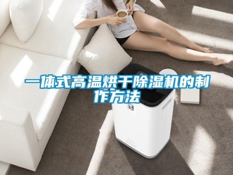 行業(yè)新聞一體式高溫烘干除濕機(jī)的制作方法