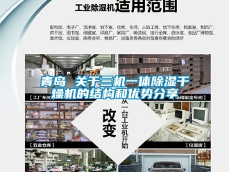 行業(yè)新聞青島 關(guān)于三機一體除濕干燥機的結(jié)構(gòu)和優(yōu)勢分享
