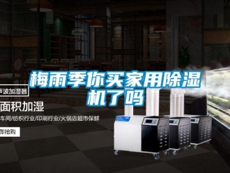 常見問題梅雨季你買家用除濕機了嗎