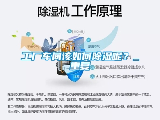 企業新聞工廠車間該如何除濕呢？_重復