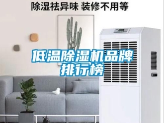 企業(yè)新聞低溫除濕機(jī)品牌排行榜