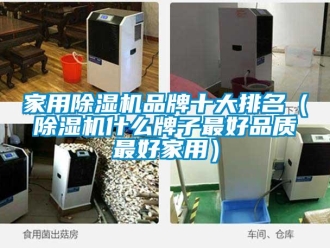 企業新聞家用除濕機品牌十大排名（除濕機什么牌子最好品質最好家用）