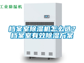 行業新聞檔案室除濕機怎么選？檔案室有效除濕方案