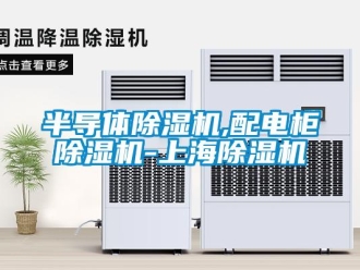 企業新聞半導體除濕機,配電柜除濕機-上海除濕機