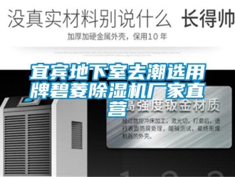 企業(yè)新聞宜賓地下室去潮選用牌碧菱除濕機(jī)廠家直營(yíng)
