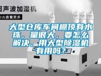 企業(yè)新聞大型倉庫車間棚頂有水珠，量很大，要怎么解決，用大型除濕機有用嗎？
