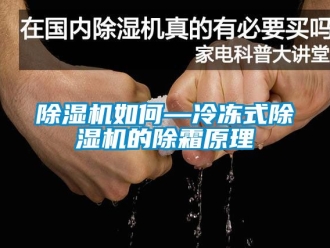 行業(yè)新聞除濕機(jī)如何—冷凍式除濕機(jī)的除霜原理
