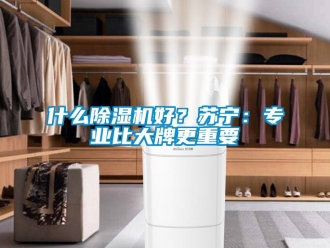 行業(yè)新聞什么除濕機(jī)好？蘇寧：專業(yè)比大牌更重要