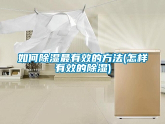 企業新聞如何除濕最有效的方法(怎樣有效的除濕)