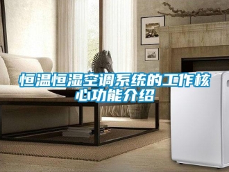 知識(shí)百科恒溫恒濕空調(diào)系統(tǒng)的工作核心功能介紹