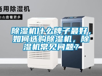 行業新聞除濕機什么牌子最好，如何選購除濕機，除濕機常見問題？