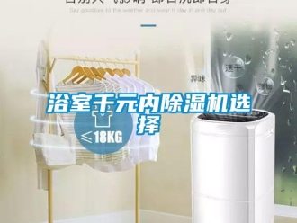 知識百科浴室千元內除濕機選擇