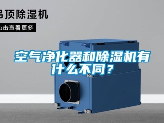 行業新聞空氣凈化器和除濕機有什么不同？