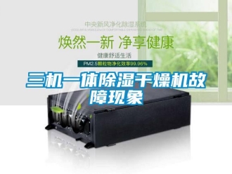 行業新聞三機一體除濕干燥機故障現象