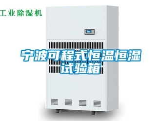 知識百科寧波可程式恒溫恒濕試驗箱
