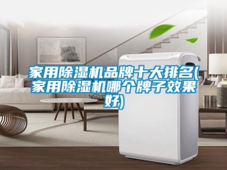 企業新聞家用除濕機品牌十大排名(家用除濕機哪個牌子效果好)