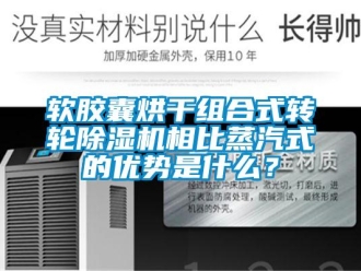 行業新聞軟膠囊烘干組合式轉輪除濕機相比蒸汽式的優勢是什么？