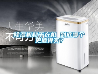 常見問題除濕機和干衣機 到底哪個更值得買？