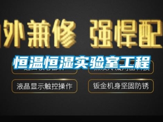 知識百科恒溫恒濕實驗室工程