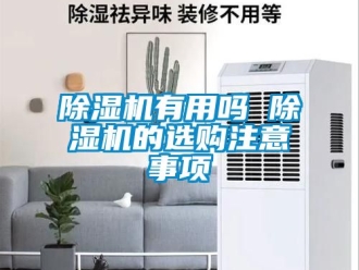 行業(yè)新聞除濕機有用嗎 除濕機的選購注意事項