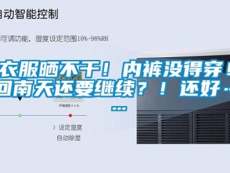 知識百科衣服曬不干！內褲沒得穿！回南天還要繼續(xù)？！還好……