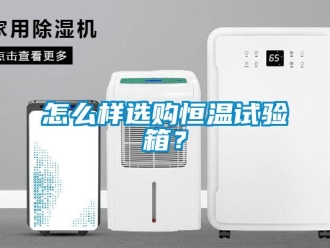 知識百科怎么樣選購恒溫試驗箱？