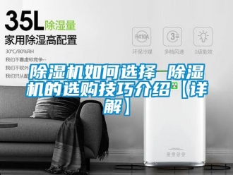 行業(yè)新聞除濕機(jī)如何選擇 除濕機(jī)的選購技巧介紹【詳解】