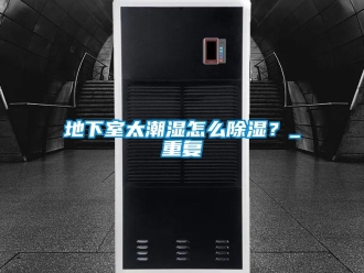 企業新聞地下室太潮濕怎么除濕？_重復