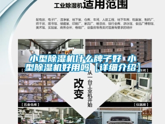 行業新聞小型除濕機什么牌子好 小型除濕機好用嗎【詳細介紹】