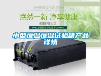 知識百科小型恒溫恒濕試驗箱產品詳情