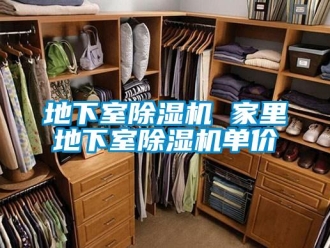 行業新聞地下室除濕機 家里地下室除濕機單價