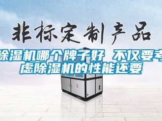 行業新聞除濕機哪個牌子好 不僅要考慮除濕機的性能還要