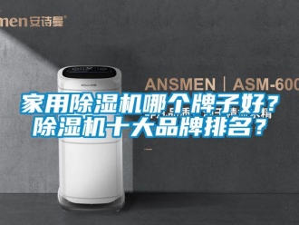 企業新聞家用除濕機哪個牌子好？除濕機十大品牌排名？