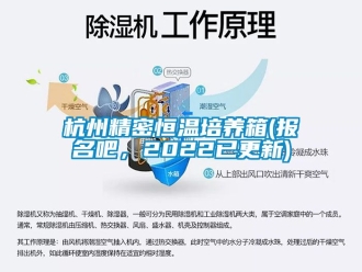 知識(shí)百科杭州精密恒溫培養(yǎng)箱(報(bào)名吧，2022已更新)