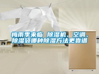 行業新聞梅雨季來臨 除濕機、空調、除濕袋哪種除濕方法更靠譜