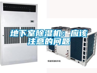 行業新聞地下室除濕機：應該注意的問題