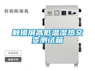 常見問題觸摸屏高低溫濕熱交變測試箱