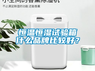 知識百科恒溫恒濕試驗箱什么品牌比較好？