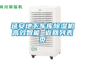 行業(yè)新聞延安地下車庫除濕機高效智能 返回列表頁