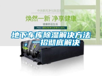 企業新聞地下車庫除濕解決方法，一招徹底解決