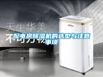 行業(yè)新聞配電房除濕機的選型與注意事項