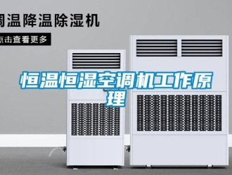 知識百科恒溫恒濕空調機工作原理